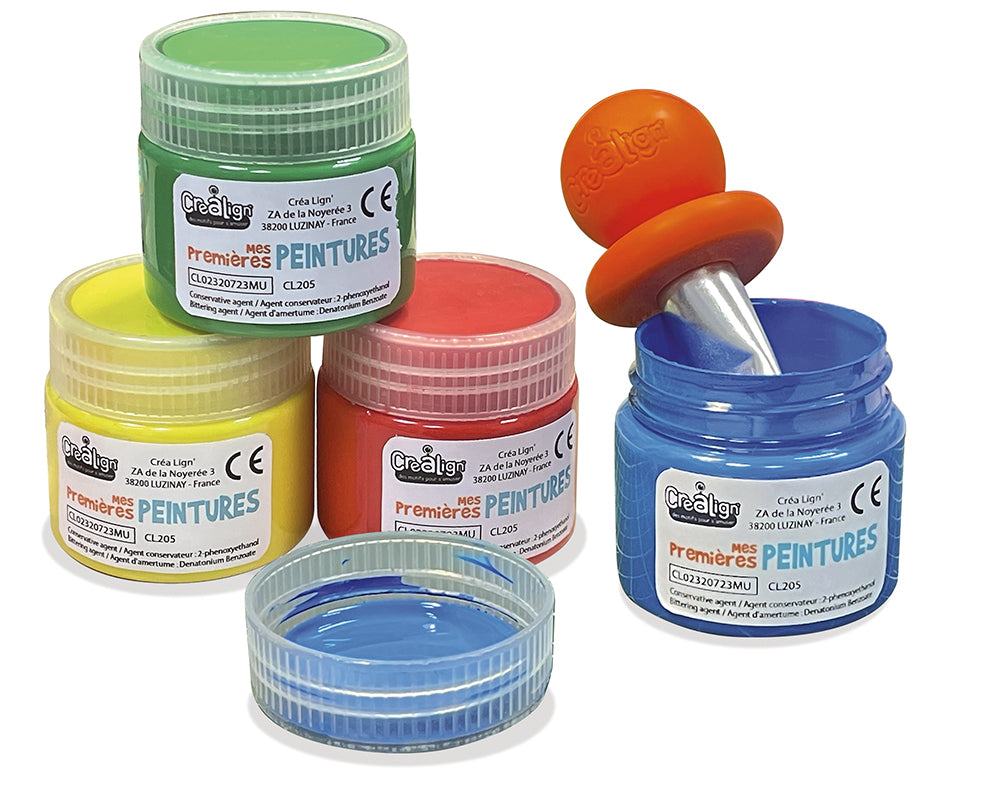 Mes premières peintures ultra-lavables 4x80ml