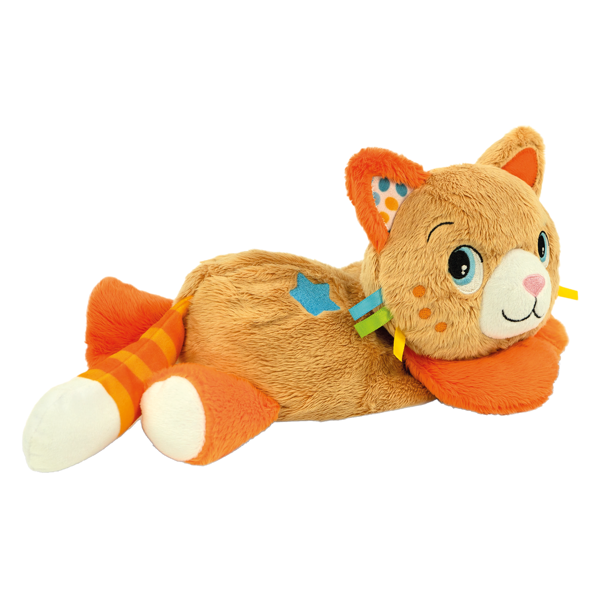 Peluche chaton calmante