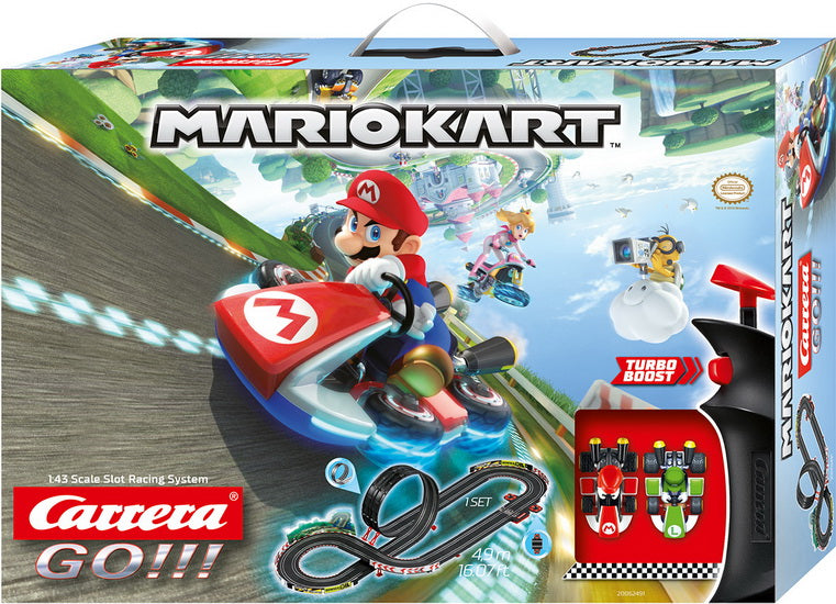 Carrera Go!!! Piste de course Turbo Boost Mario Kart