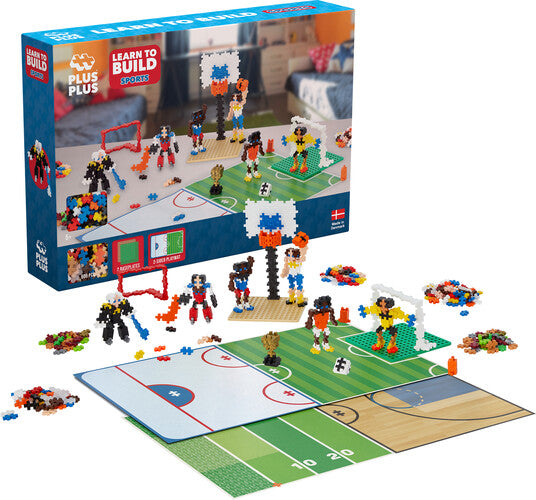 Plus Plus - Learn to Build Sports - 600 pcs