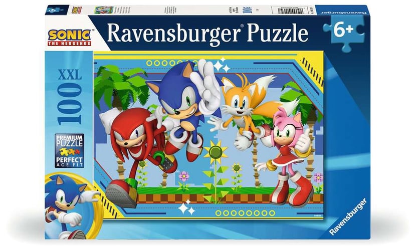 Knuckles, Sonic, Tails and Amy - 100 pcs XXL