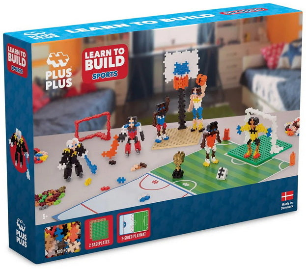 Plus Plus - Learn to Build Sports - 600 mcx