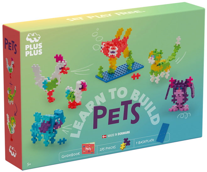 Plus Plus - Learn to Build Animaux de Compagnie - 275 mcx