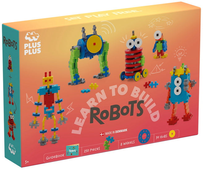 Plus Plus - Learn to Build Robots - 250 pcs