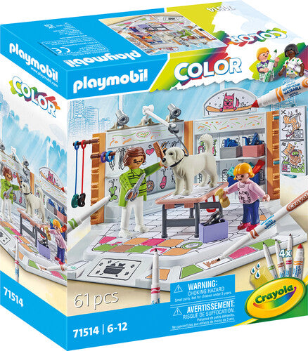 Salon pour chiens - Playmobil Color