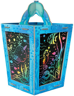 Box CanDIY - Sea Life Lantern Scratch Art Set (Bil)