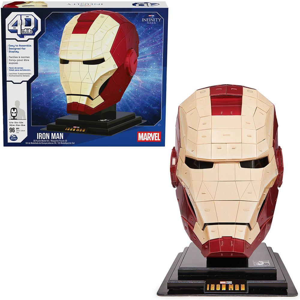 4D Build - Marvel - Casque d'Iron Man - La Ribouldingue