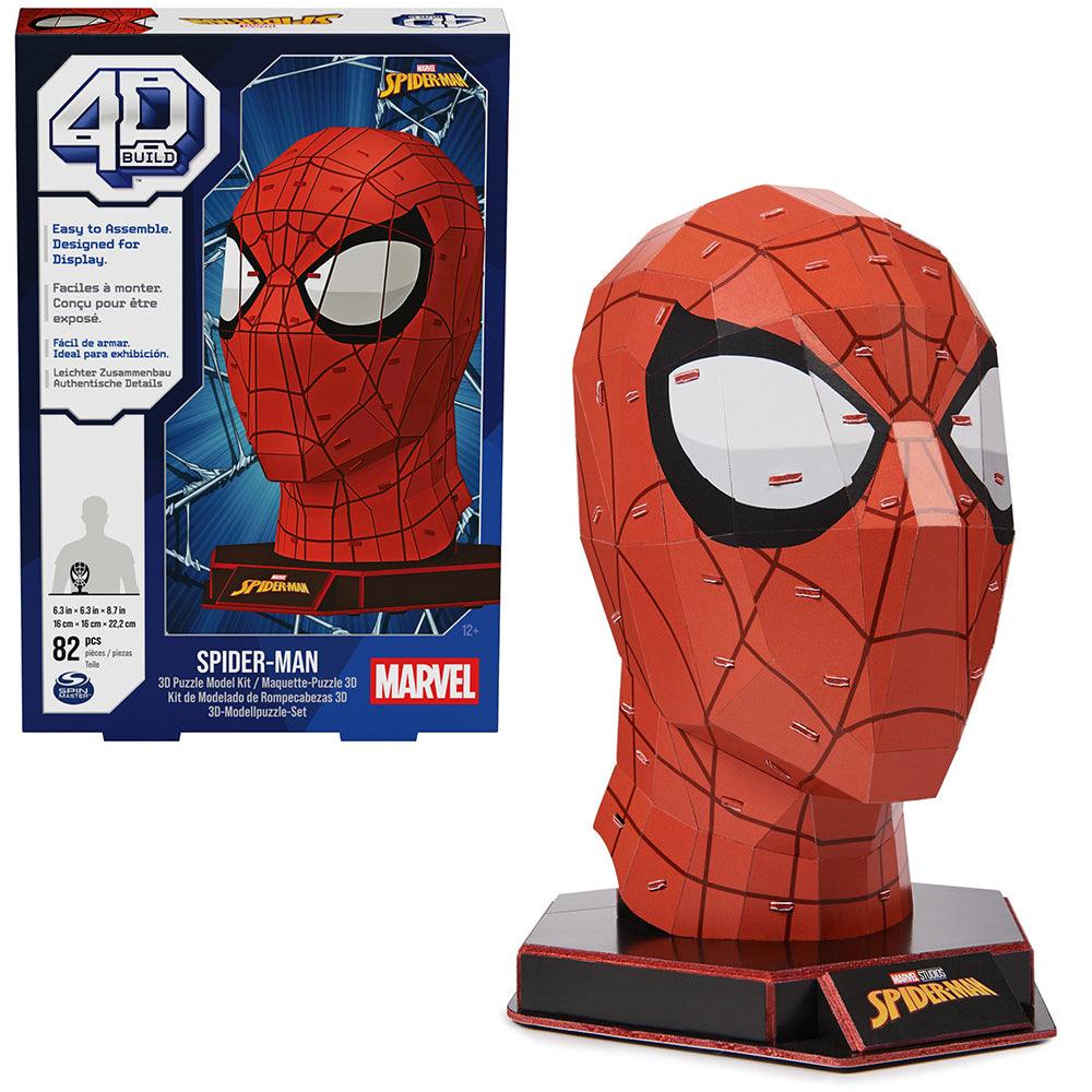 4D Build - Marvel - Masque de Spider-Man - La Ribouldingue