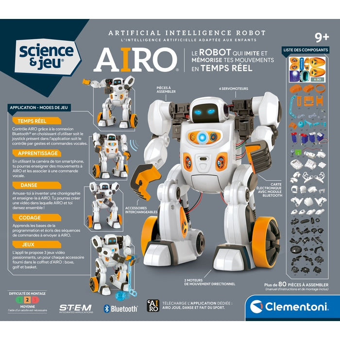 Airo the robot that imitates and memorizes