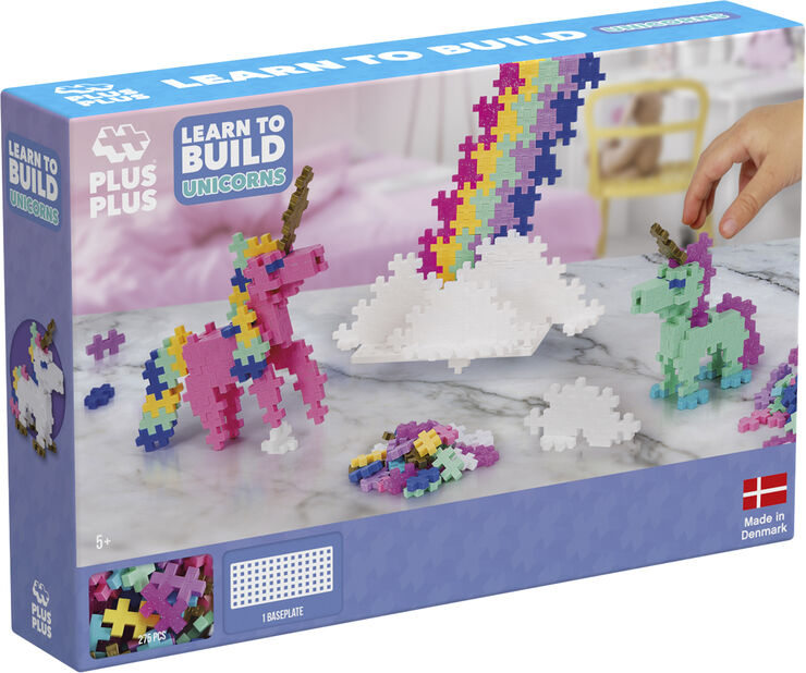 Plus Plus - Learn to Build Licornes - 275 mcx