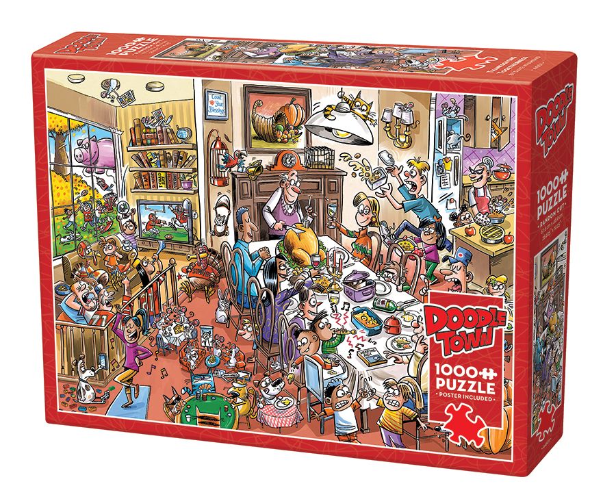 Doodle Town Thanksgiving Togetherness - 1000 pcs