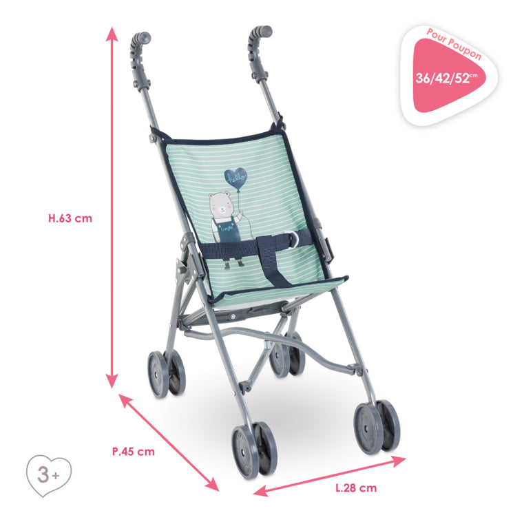 Sage Cane Stroller for 36/42/52 cm doll