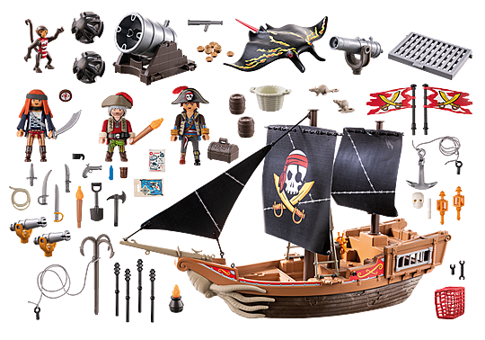 Large Pirate Ship - Pirates