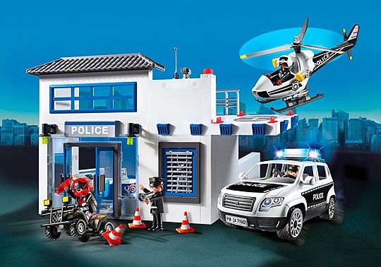 Poste de police - Action Heroes