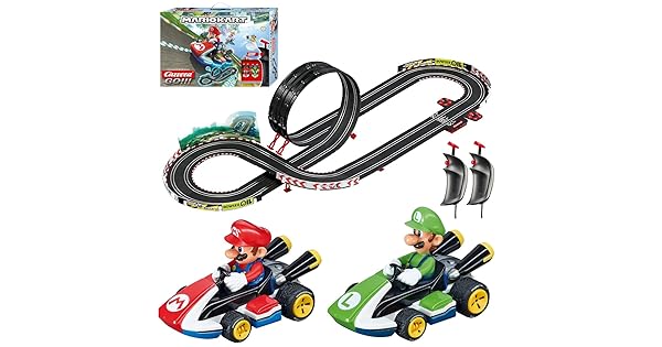 Carrera Go!!! Mario Kart Turbo Boost racetrack