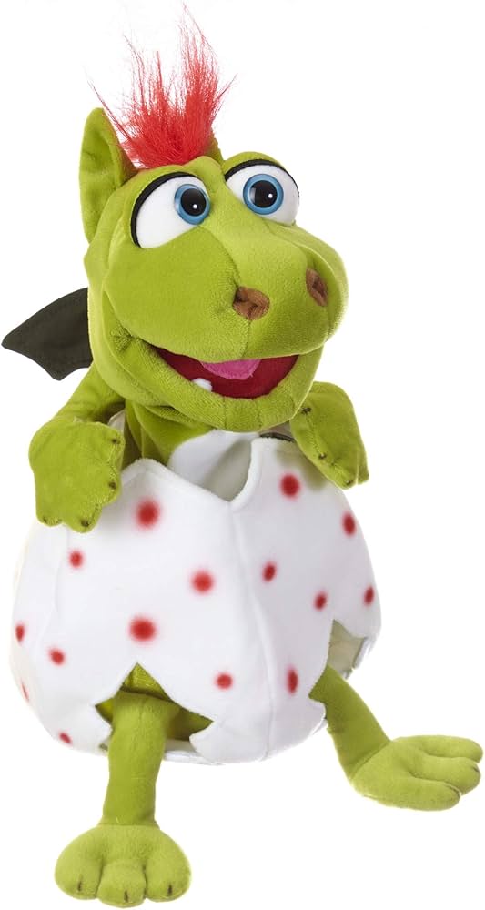 Marionnette Living Puppets - Olive le dinosaure