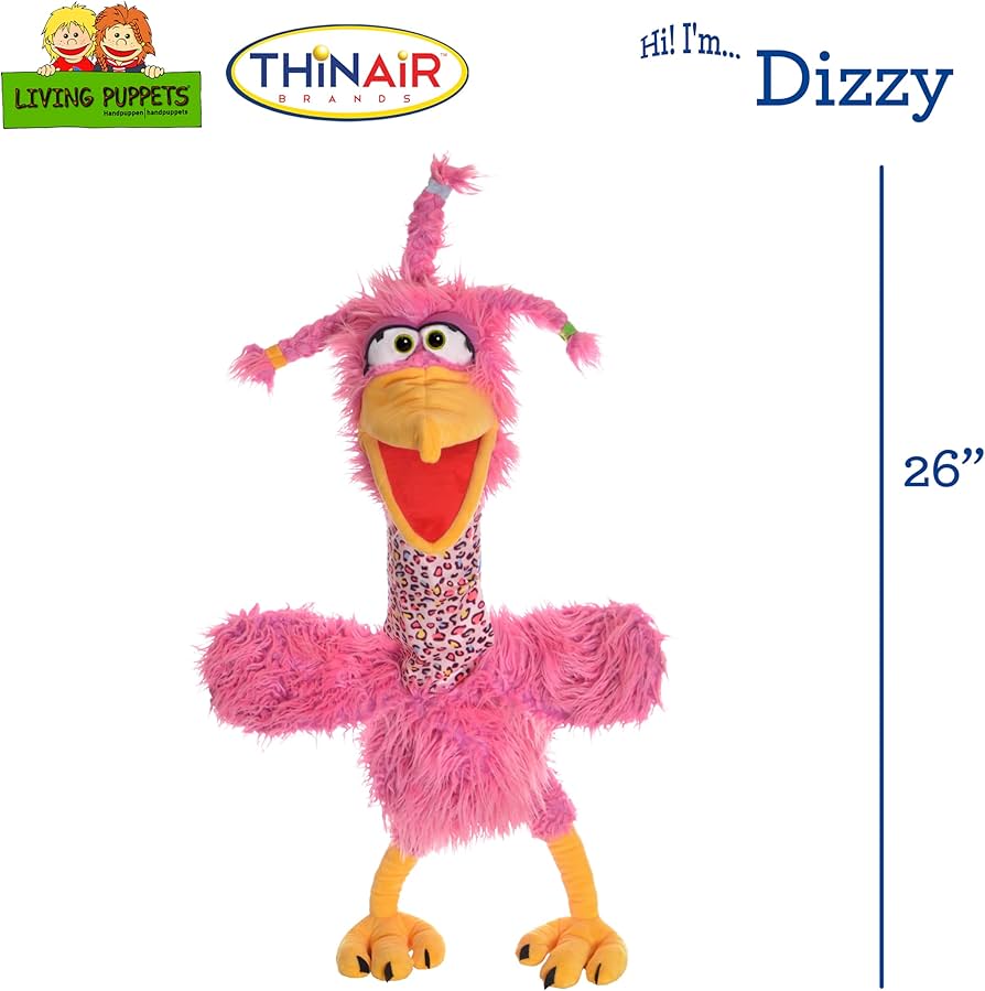 Living Puppets - Dizzy the Pink Bird