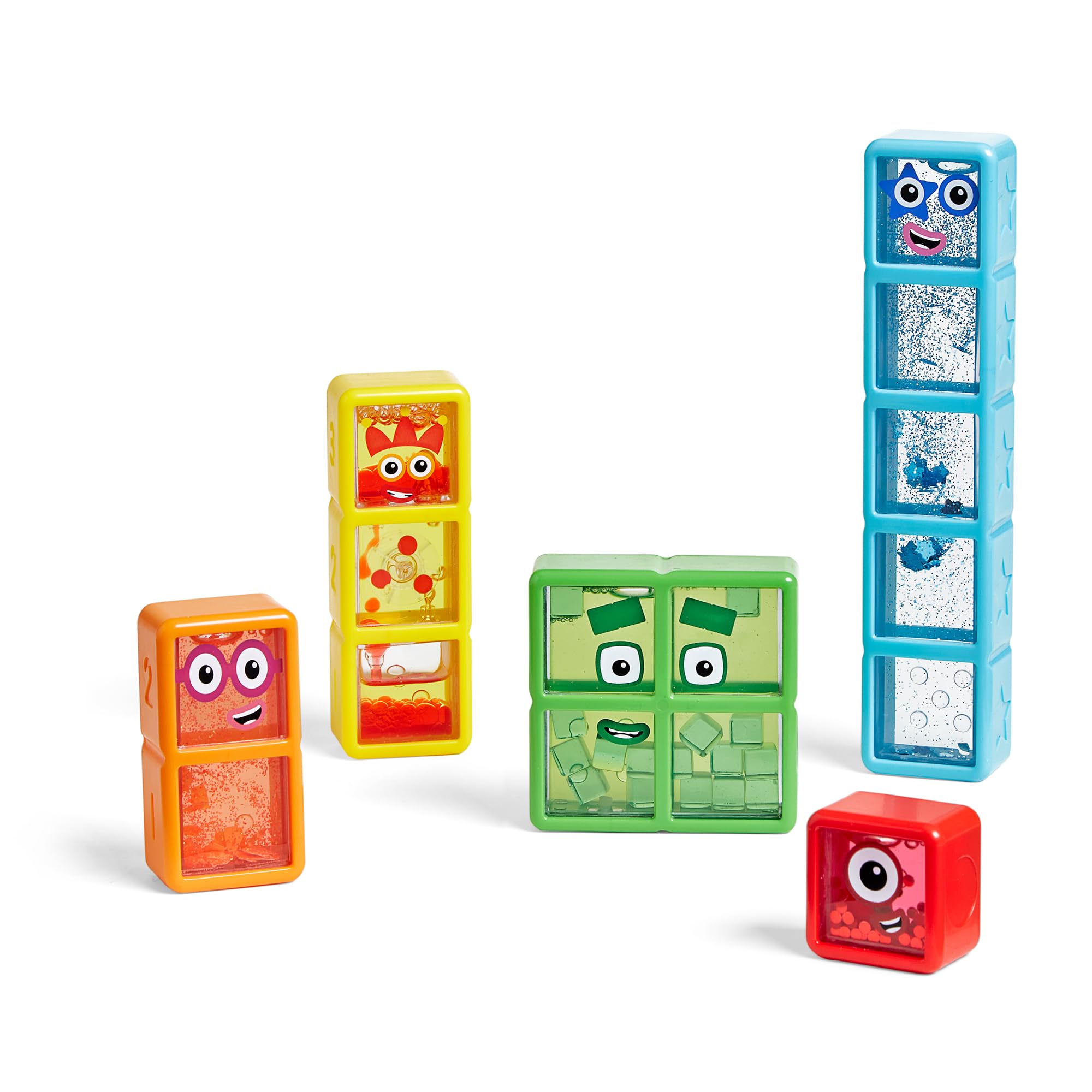 Number Blocks - Sensory bottles 1 to 5