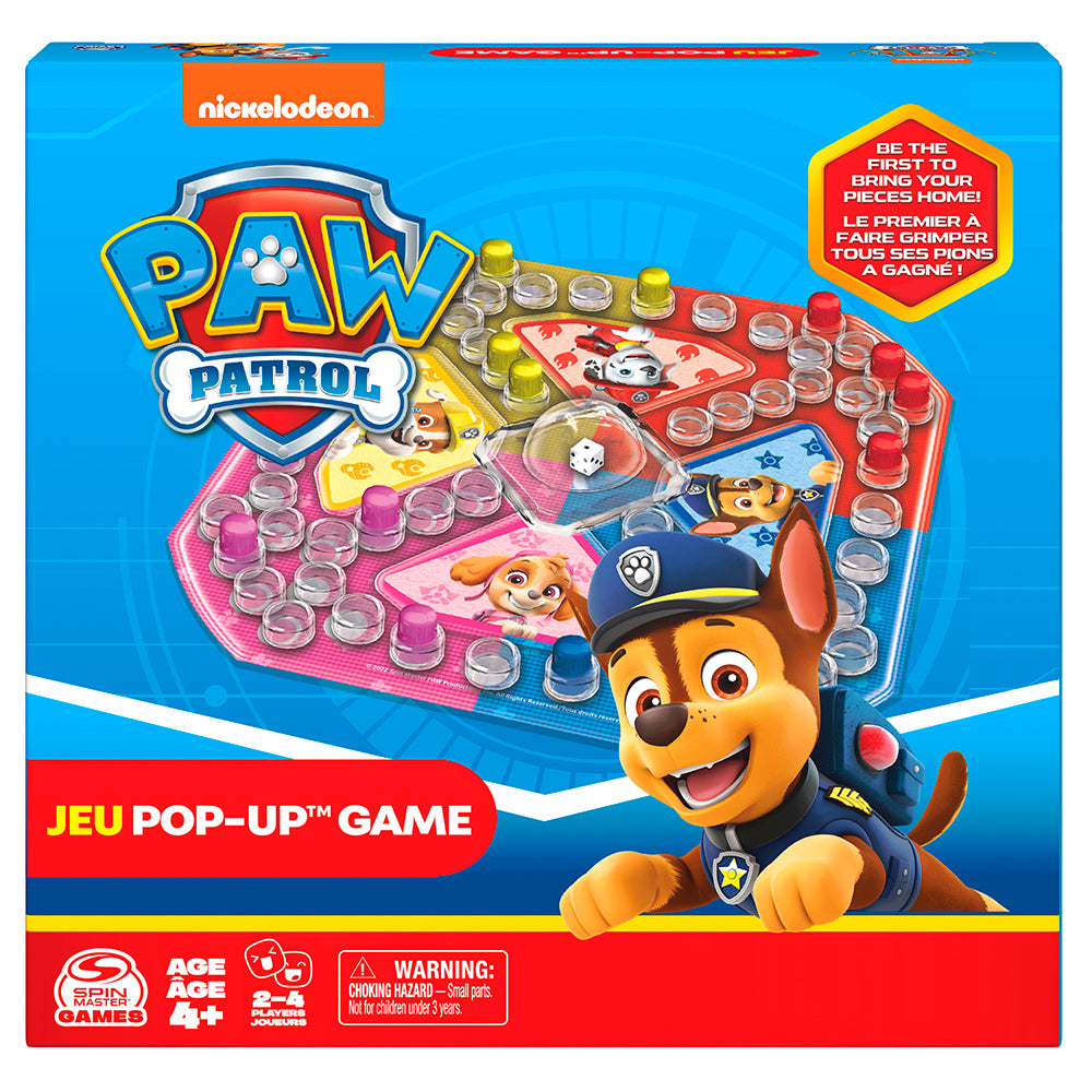 Pop-Up Game - Paw Patrol (Bil)