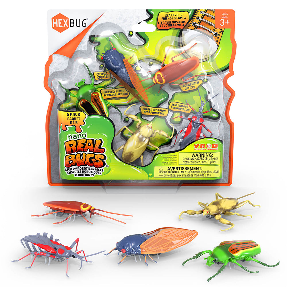 Hexbug Nano - Set of 5 crazy insects