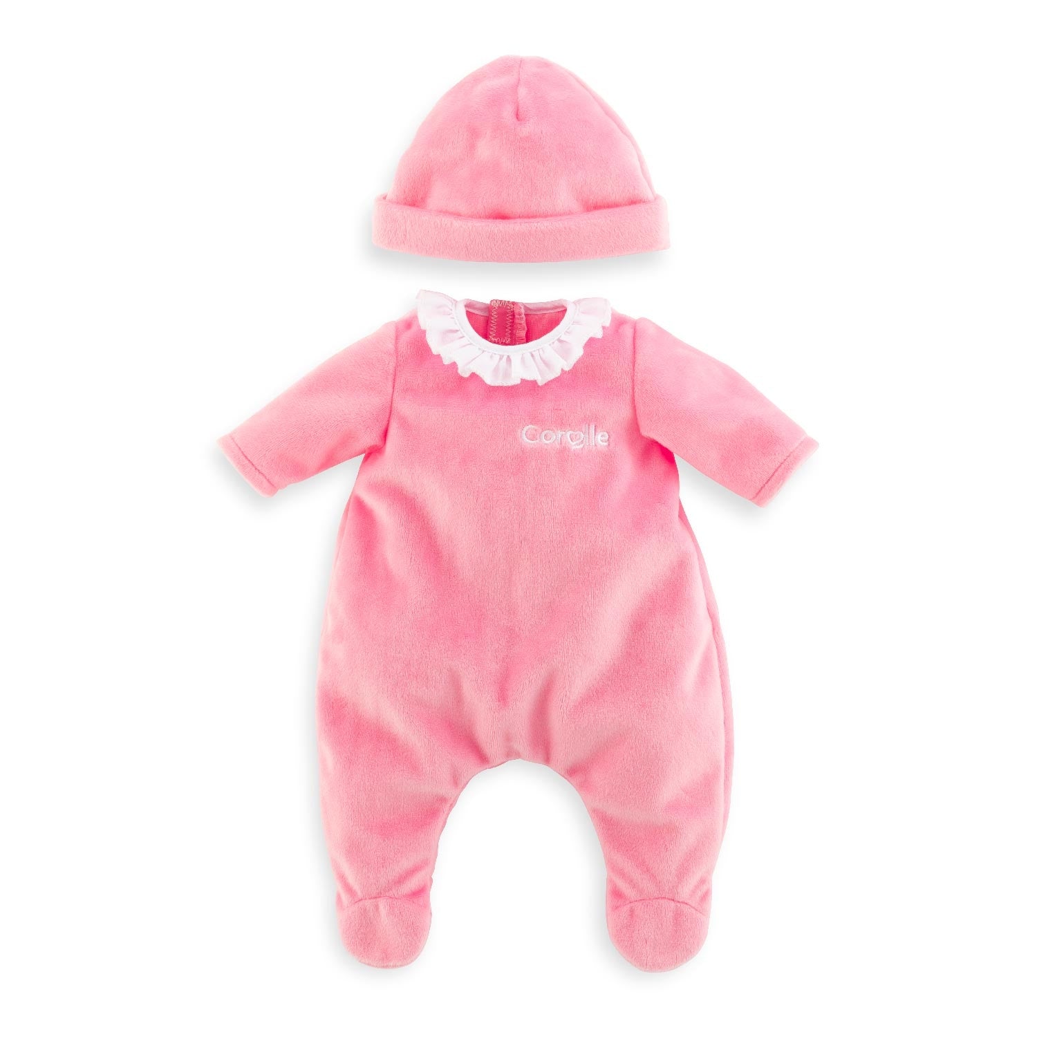 Pink pyjamas and hat for 30 cm doll