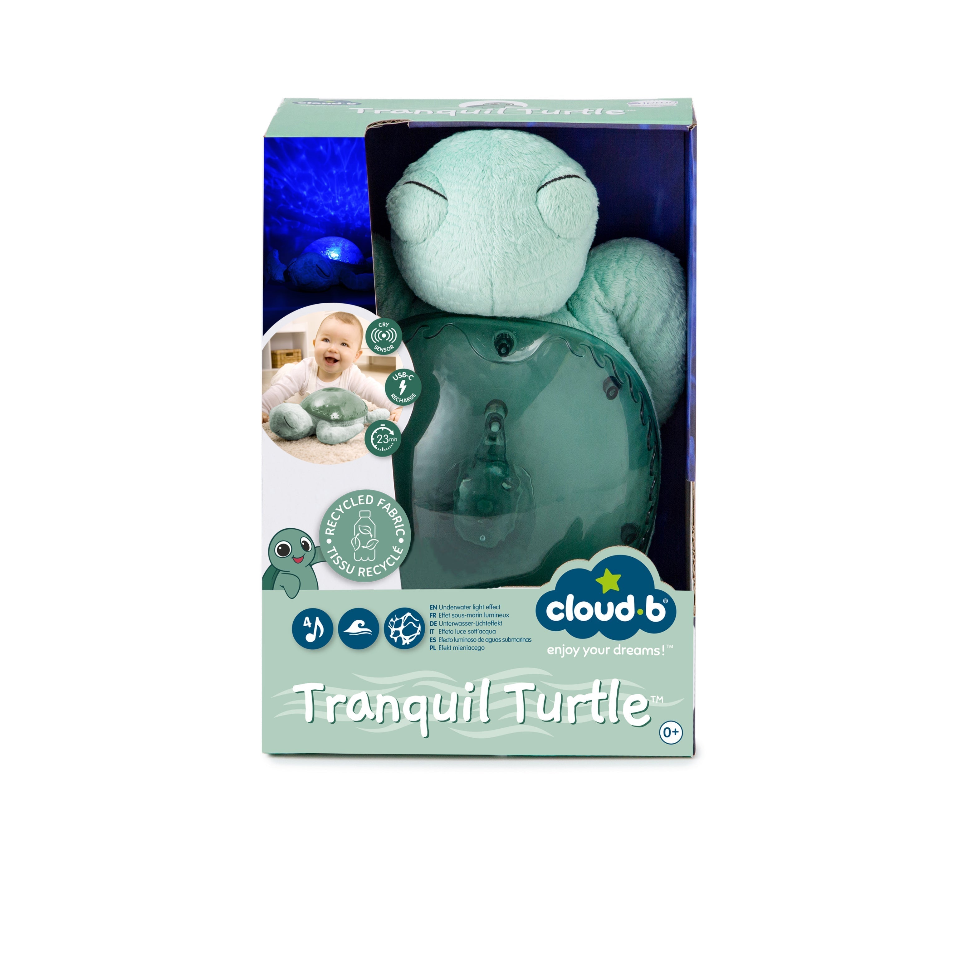 Tranquil Turtle Rechargeable - Green