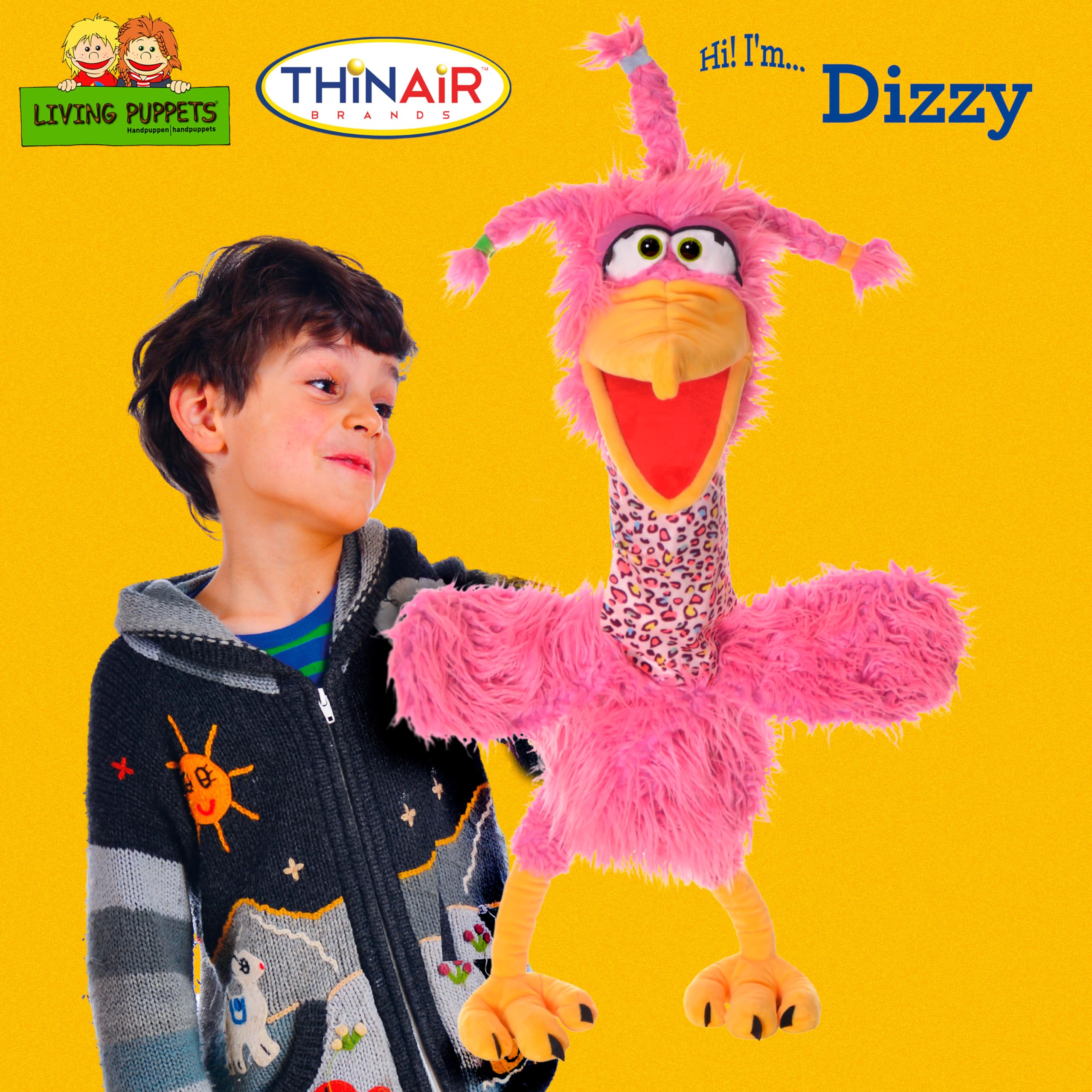 Living Puppets - Dizzy the Pink Bird