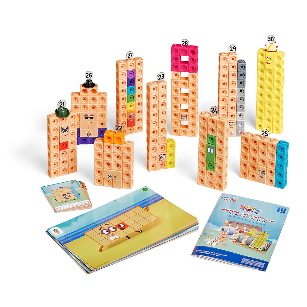 Number Blocks - Kit d'Activité MathLink (21-30) (Multi)