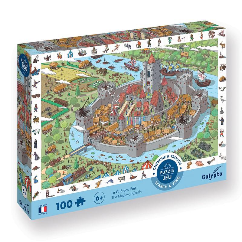 Search and Find - The Medieval Castle - 100 pcs XXL