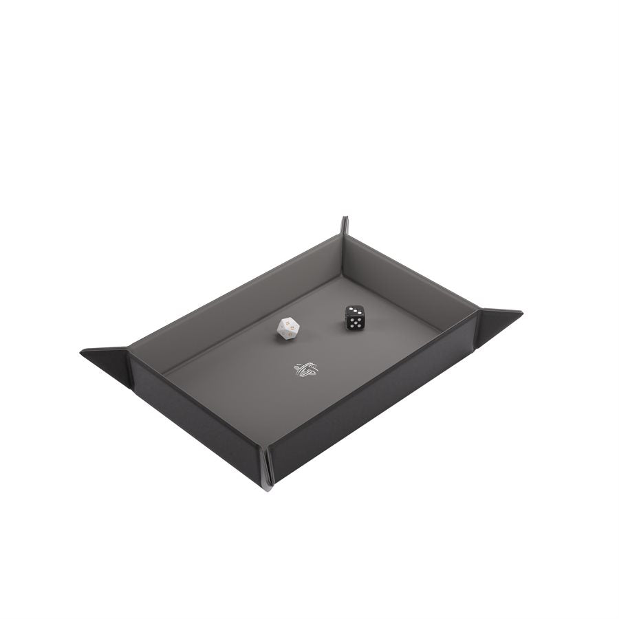 Magnetic Dice Track - Rectangle - Black / Grey