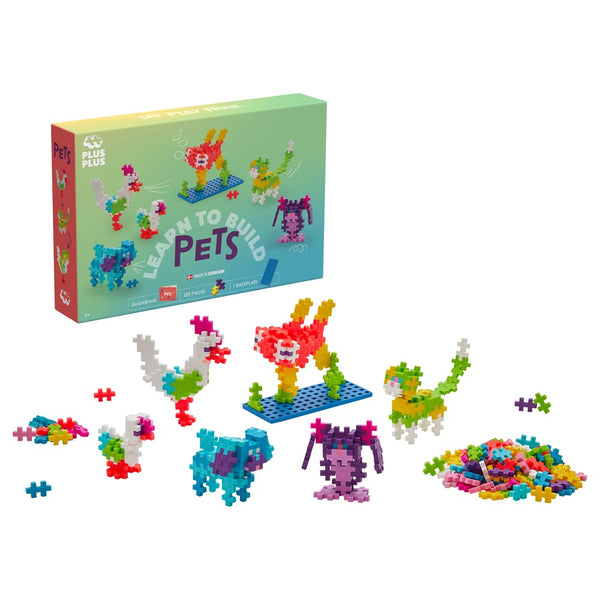 Plus Plus - Learn to Build Pets - 275 pcs