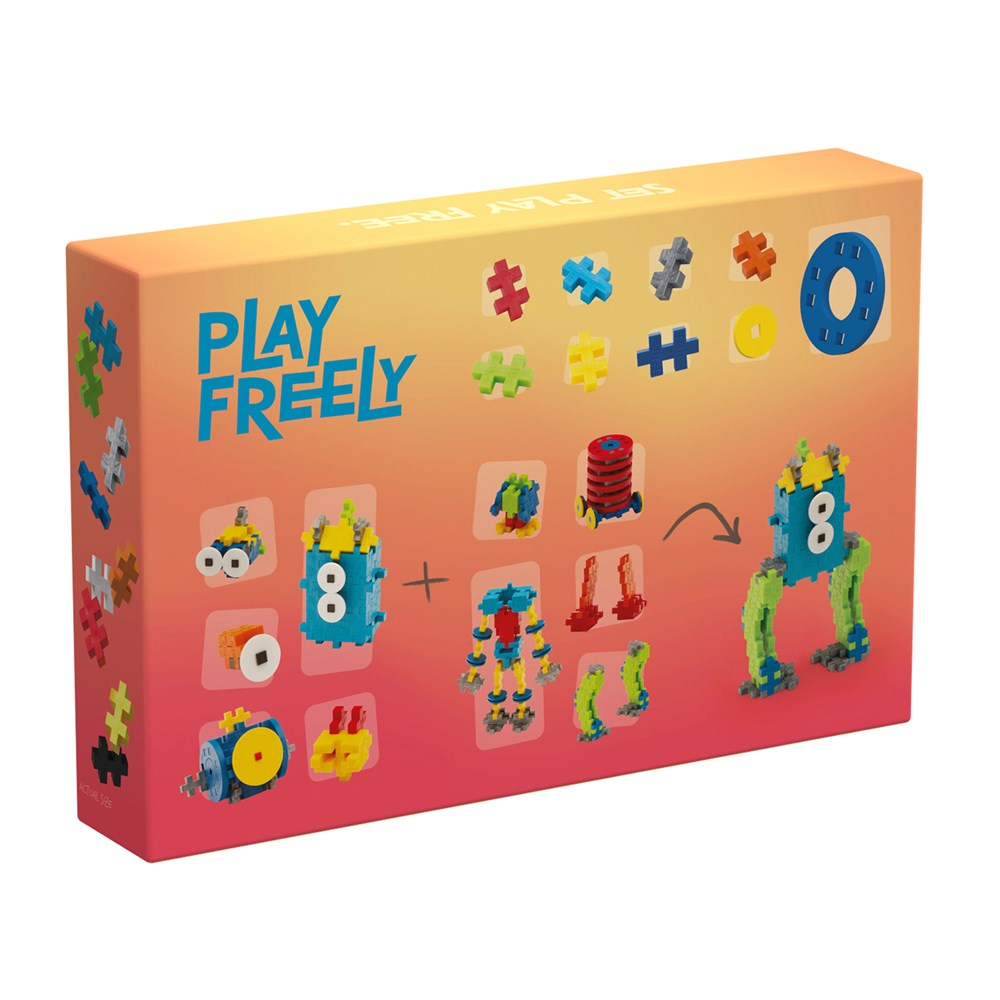 Plus Plus - Learn to Build Robots - 250 pcs