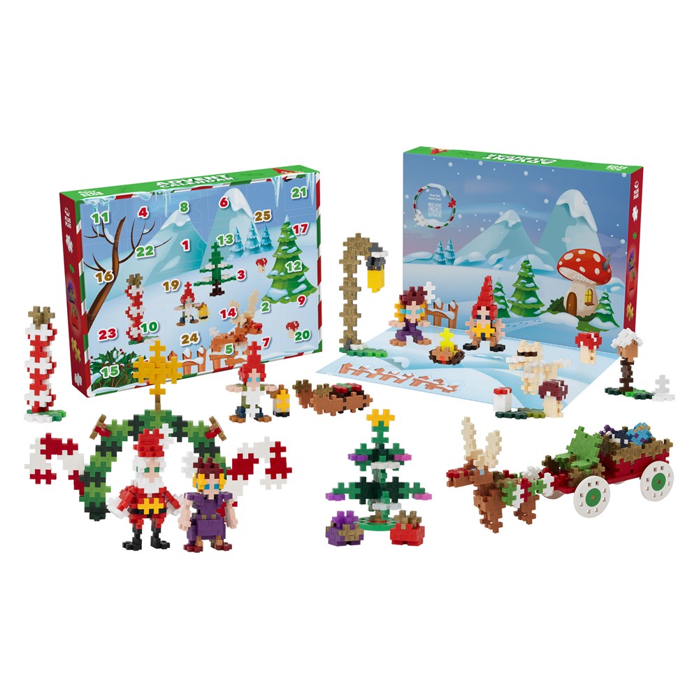 Plus-Plus - Advent calendar 2024 - 600 pcs