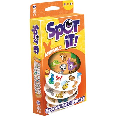 Spot it - Animals Jr (Bil)