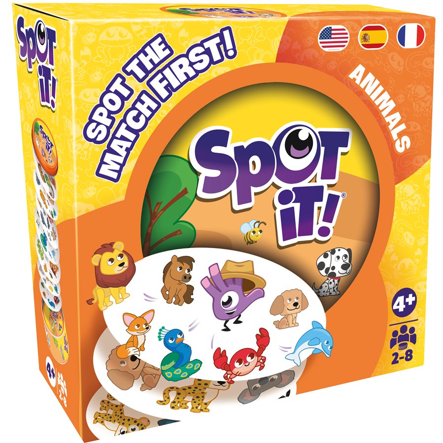 Spot it - Animaux (Eco Box) (Multi)