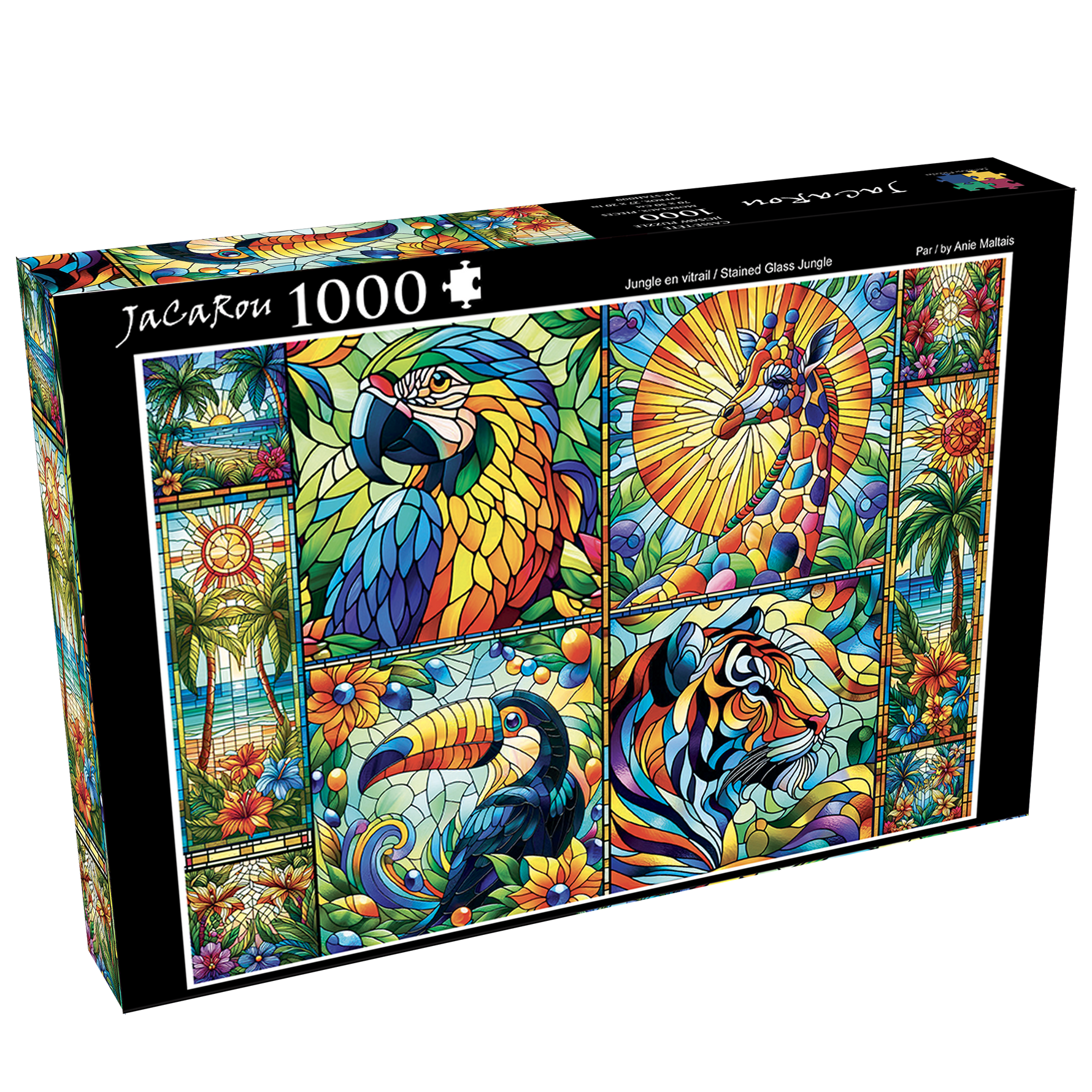 Stained Glass Jungle - 1000 pcs