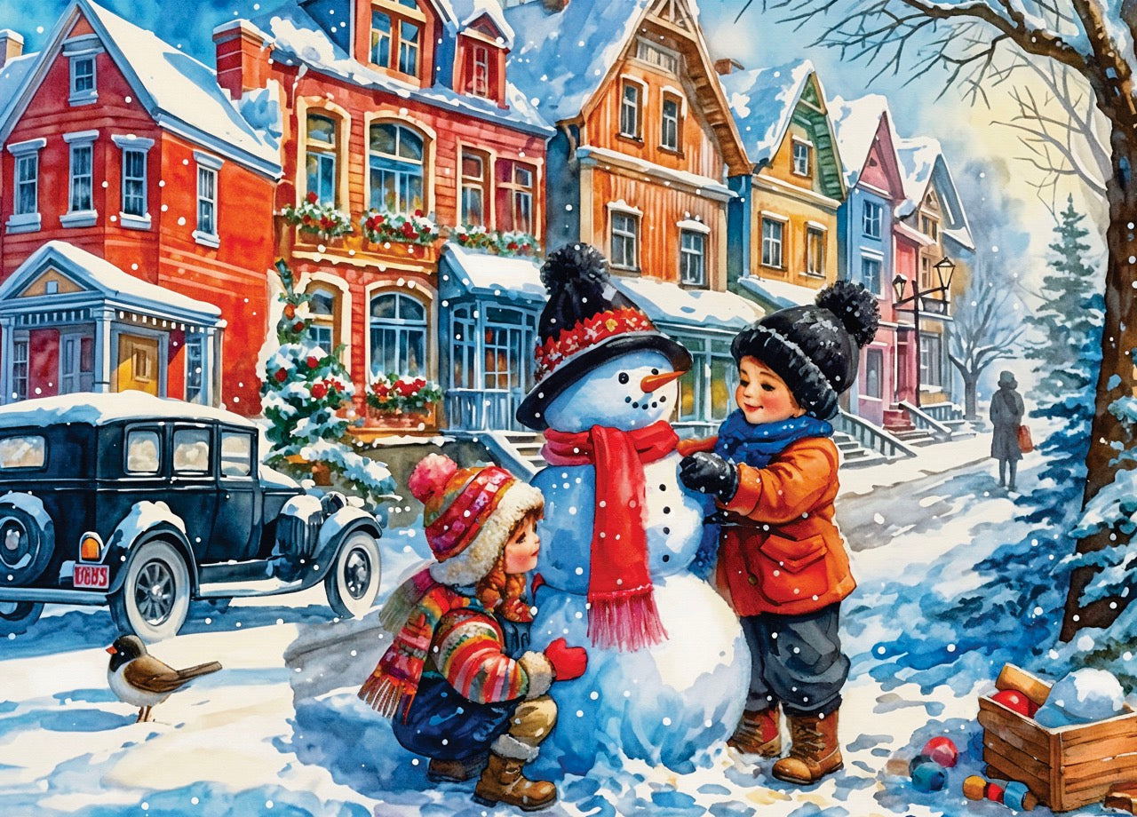 Winter Scene - 1000 pcs