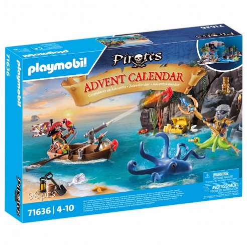 Calendrier de l'Avent - Pirates