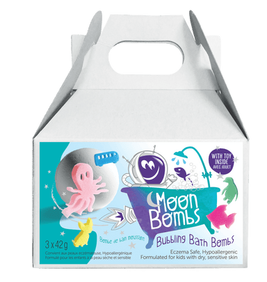 Bombes de bain Moon Bombs avec jouet - La Ribouldingue