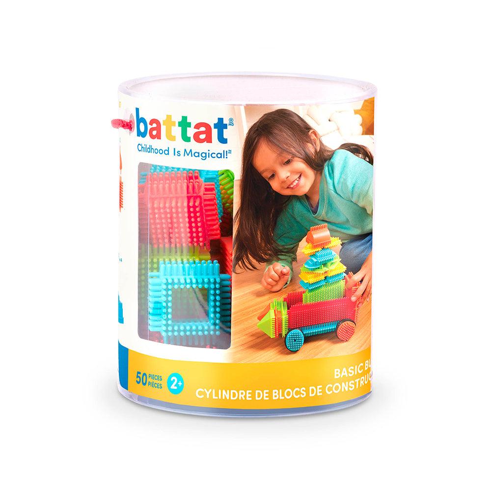 Bristle Blocks - Seau de base 50 pièces - La Ribouldingue