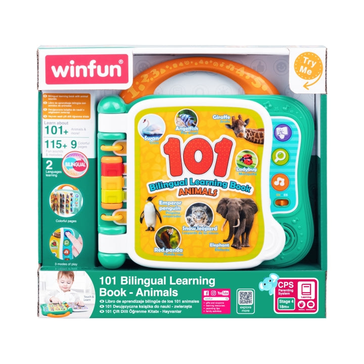 Learning book - 101 animals (Bil)