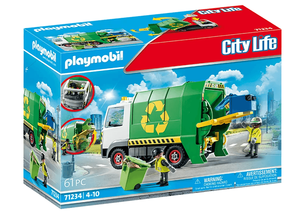 Camion de recyclage - City Life - La Ribouldingue