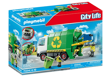 Camion de recyclage - City Life - La Ribouldingue