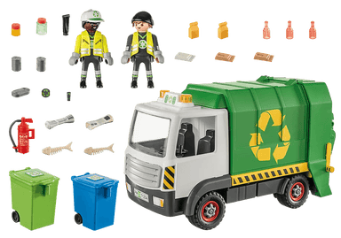 Camion de recyclage - City Life - La Ribouldingue