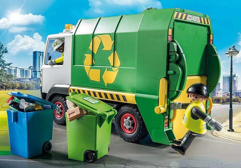 Camion de recyclage - City Life - La Ribouldingue