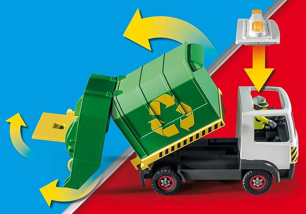 Camion de recyclage - City Life - La Ribouldingue