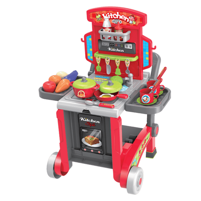 Chariot petit chef 3-en-1 - La Ribouldingue