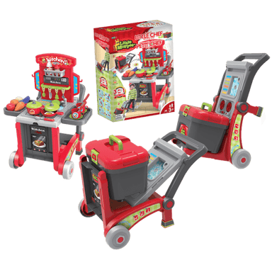 Chariot petit chef 3-en-1 - La Ribouldingue