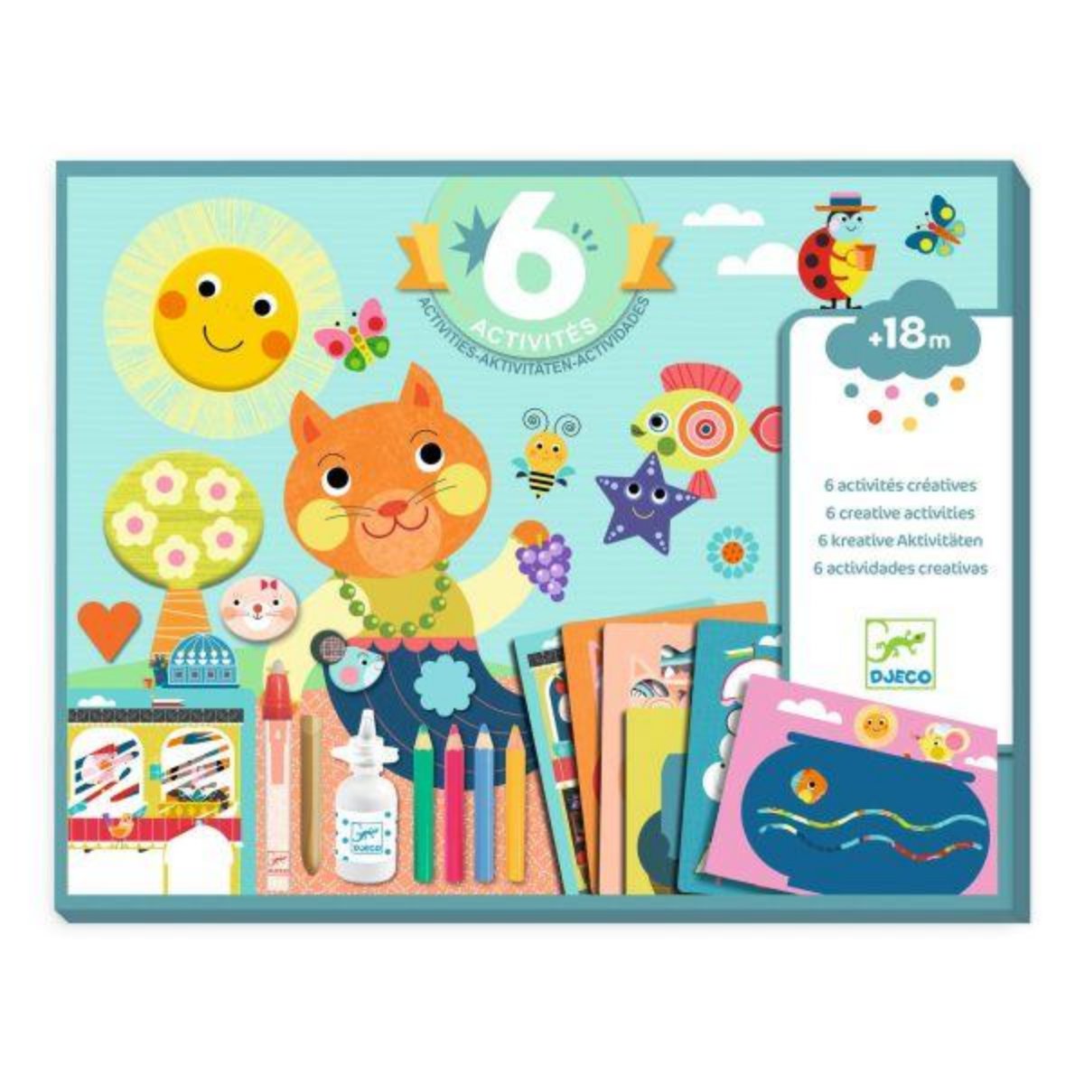 Activity set - The cat and his friends