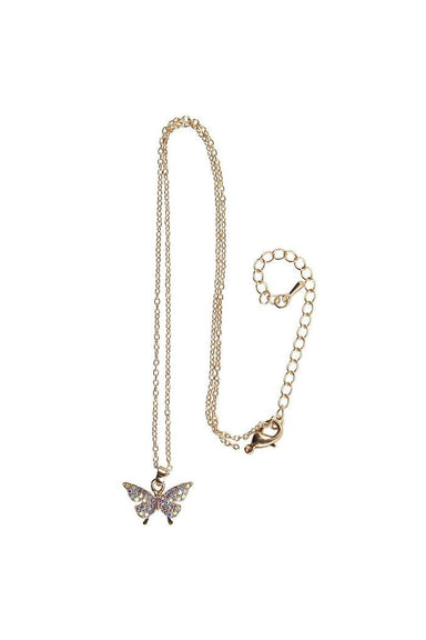 Collier Boutique - Gemme papillon - La Ribouldingue